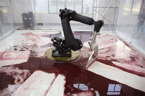 robot arm hydraulic fluid|Sun Yuan and Peng Yu Installation Becomes Bizarre。